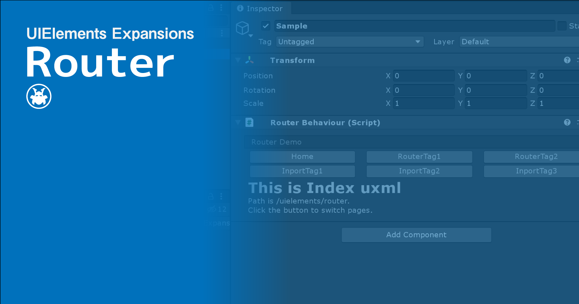 [Unity] UIElements Expansions: Router