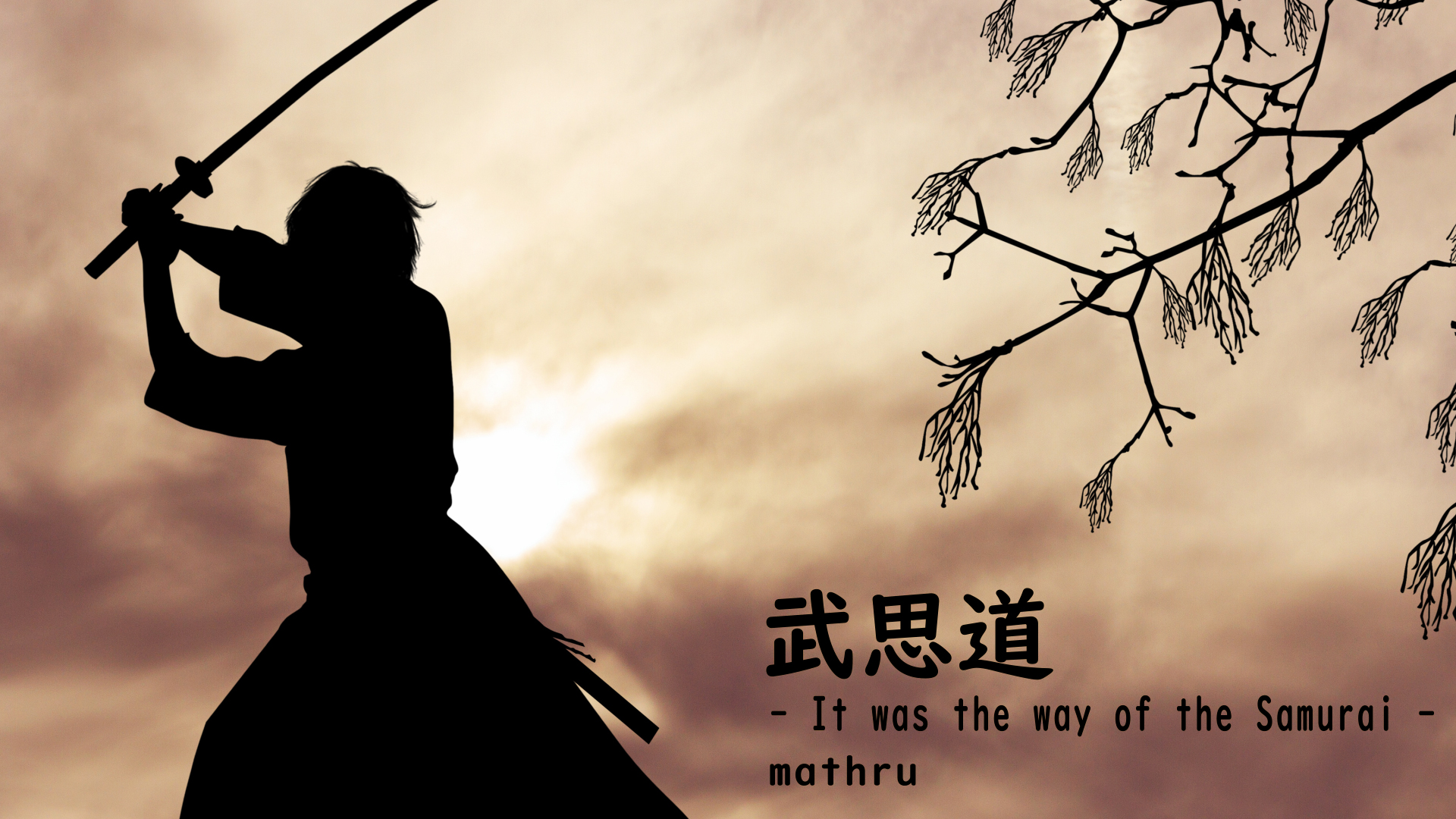 【神威がくぽ】 武思道 - It was the way of the SAMURAI -