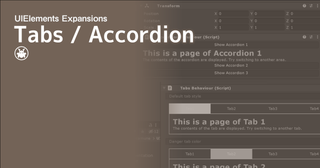 【Unity】UIElements Expansions: Tabs / Accordion